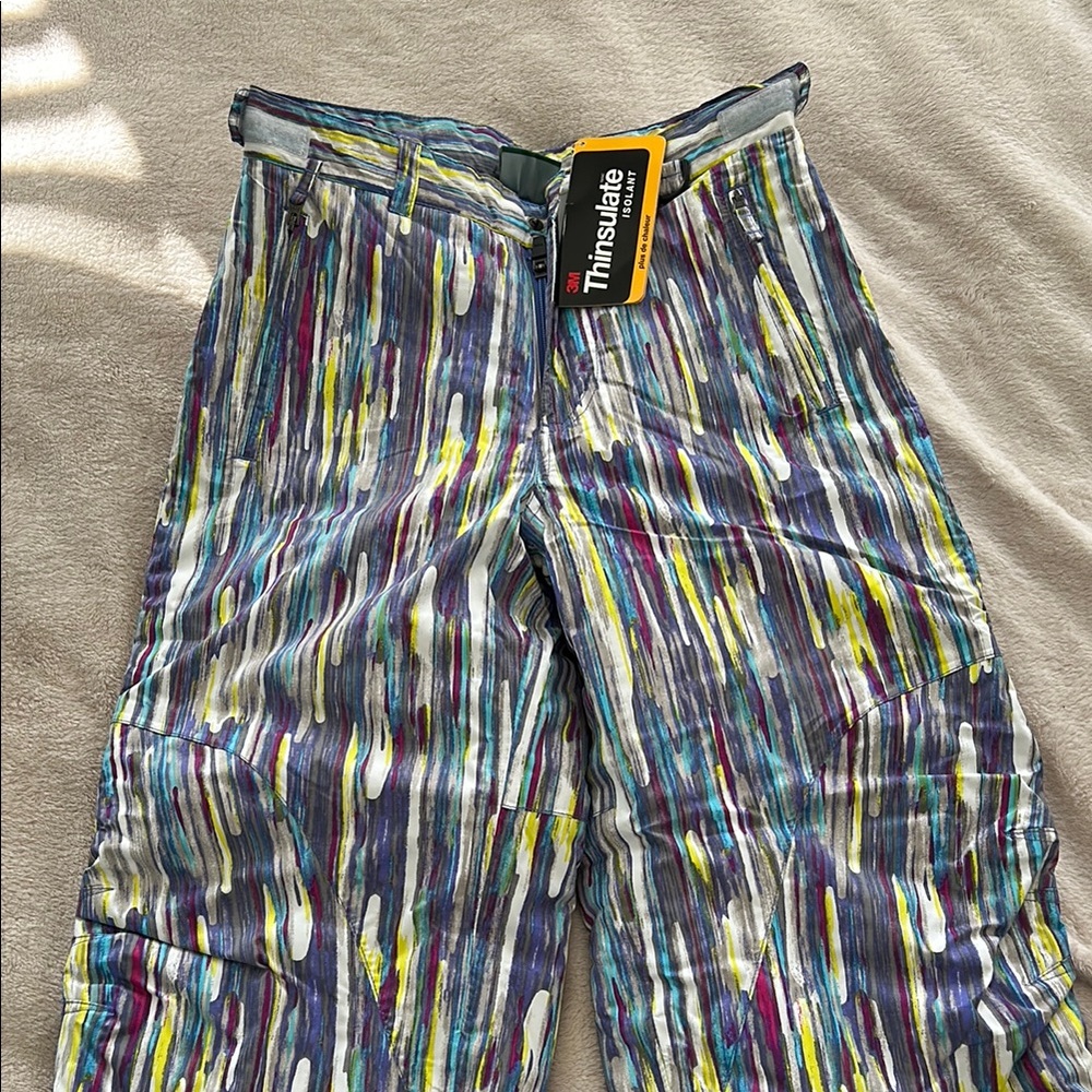 Thinsulate Multicolor Patterned Pants